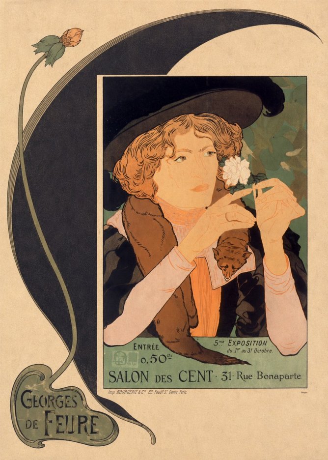 Georges de Feure Georges De Feure III No4 - Affiche
