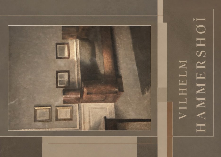 Vilhelm Hammershøi Interior II No5 - Affiche