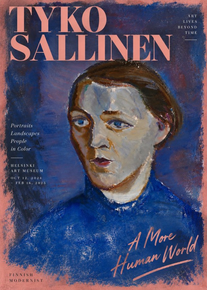 Tyko Sallinen Portrait II No5 - Affiche