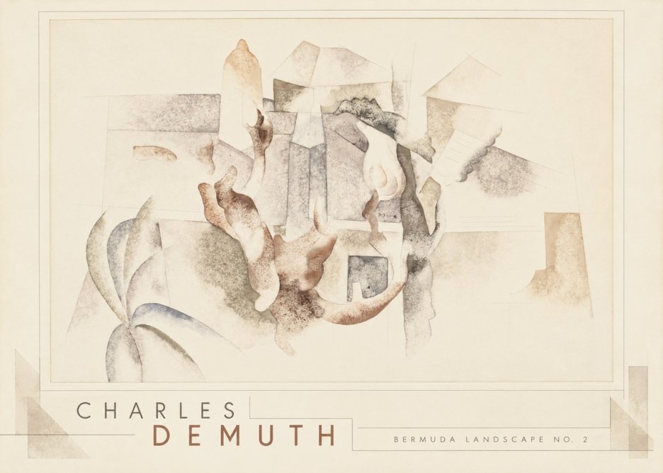 Charles Demuth Bermuda Landscape No. 2 No3 - Affiche