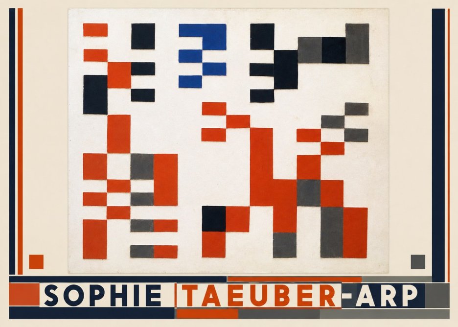 Sophie Taeuber-Arp Sophie Taeuber-arp No3 - Affiche