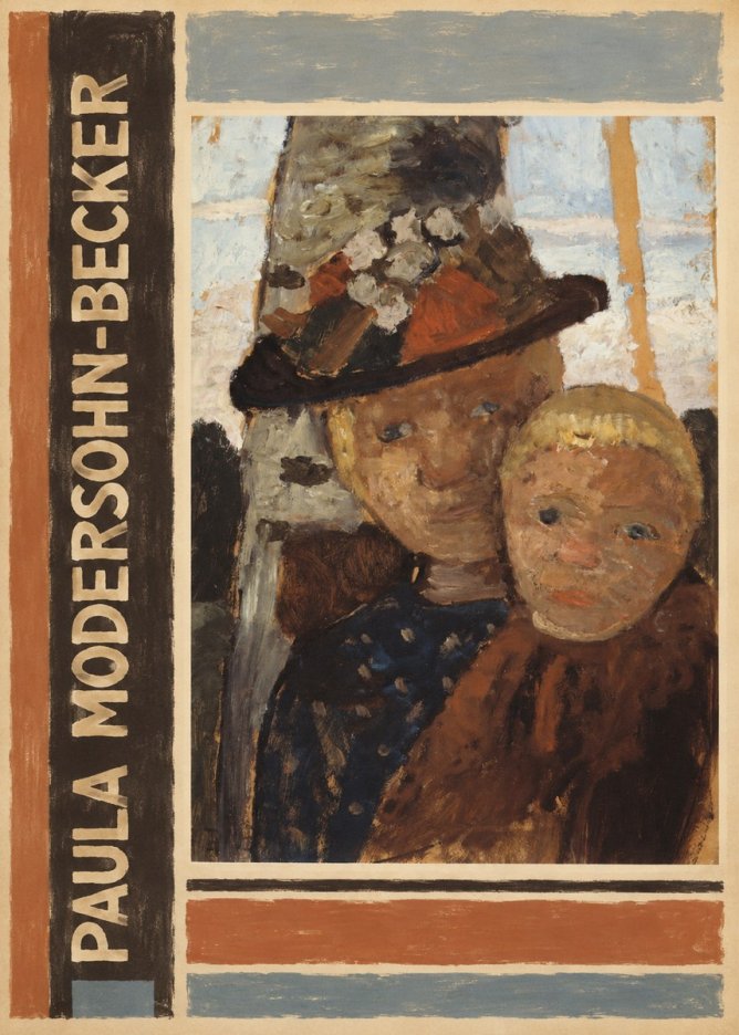 Paula Modersohn-Becker Mother and Child with Hat No2 - Affiche