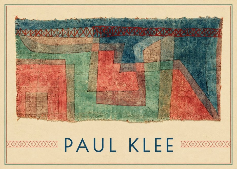 Paul Klee Textile Picture No1 - Affiche