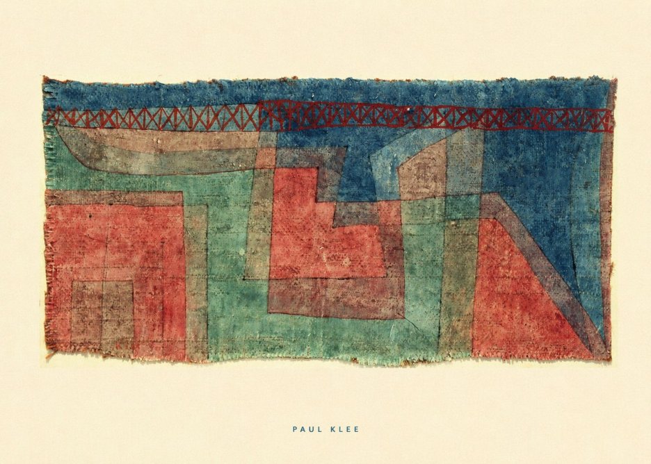 Paul Klee Textile Picture No6 - Affiche