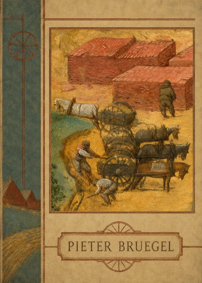 Pieter Bruegel The Brickmakers No2 - Affiche
