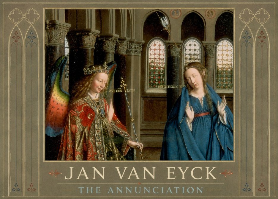 Jan van Eyck The Annunciation II No1 - Affiche