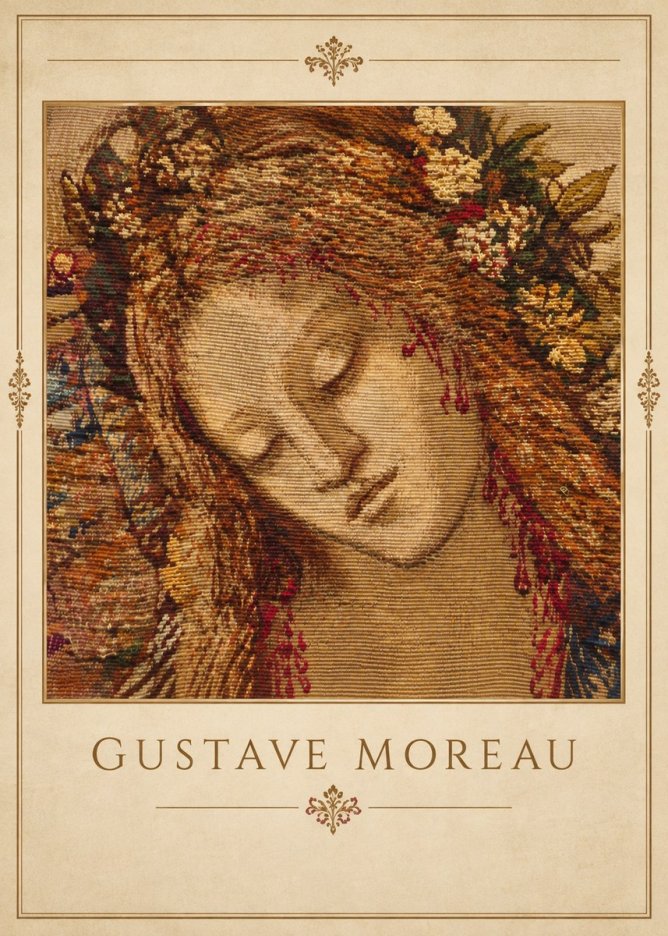 Gustave Moreau Salomé II No2 - Affiche