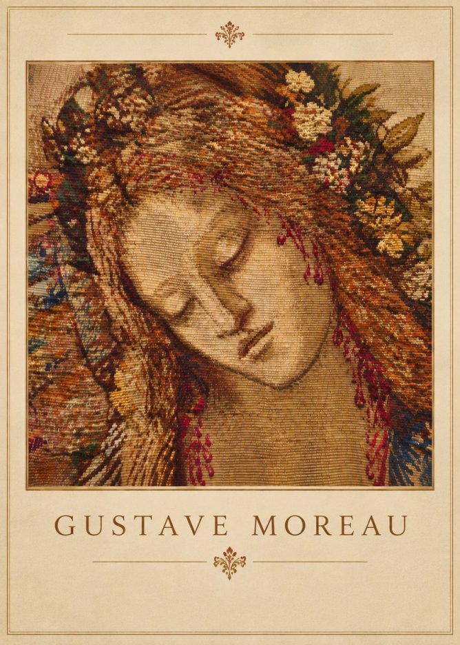 Gustave Moreau Salomé II No5 - Affiche