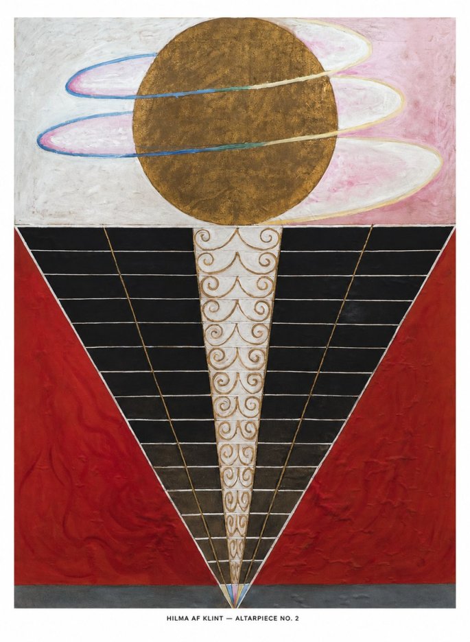 Hilma af Klint The Ten Largest, No. 1, Childhood II No5 - Affiche