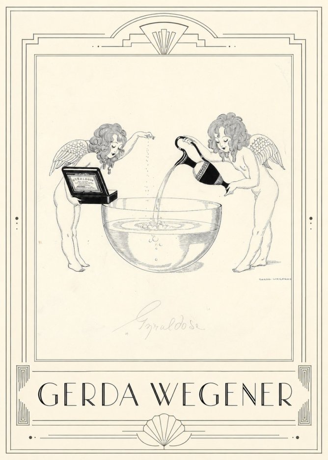 Gerda Wegener Gyraldose No1 - Affiche