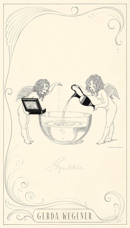 Gerda Wegener Gyraldose No2 - Affiche