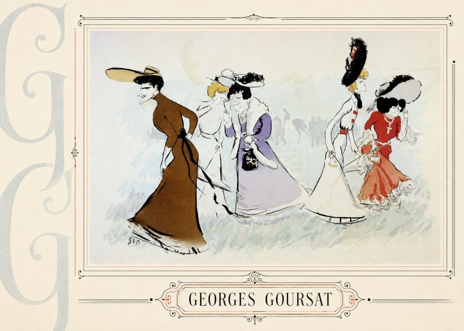 Georges Goursat Georges Goursat VII No4 - Affiche
