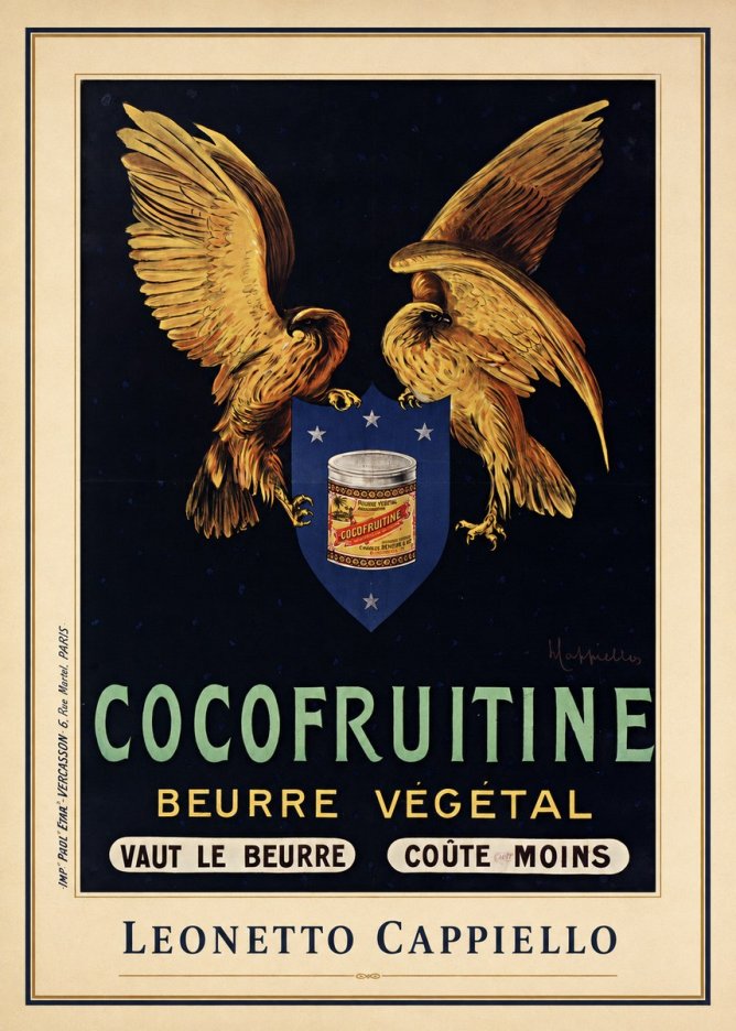 Leonetto Cappiello Cocofrutine No3 - Affiche