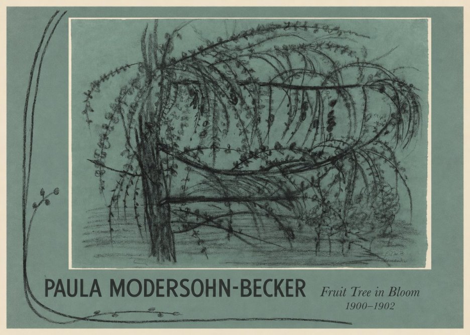 Paula Modersohn-Becker Fruit Tree in Bloom No1 - Affiche