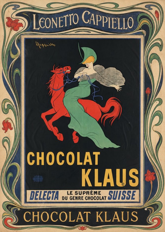 Leonetto Cappiello Chocolat Klaus III No5 - Affiche
