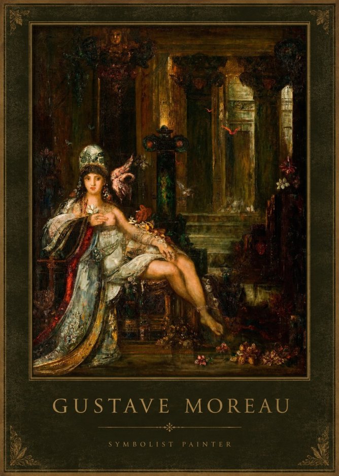 Gustave Moreau Salome III No1 - Affiche