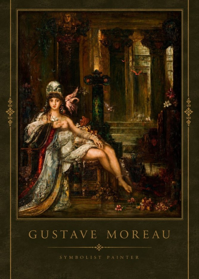 Gustave Moreau Salome III No4 - Affiche
