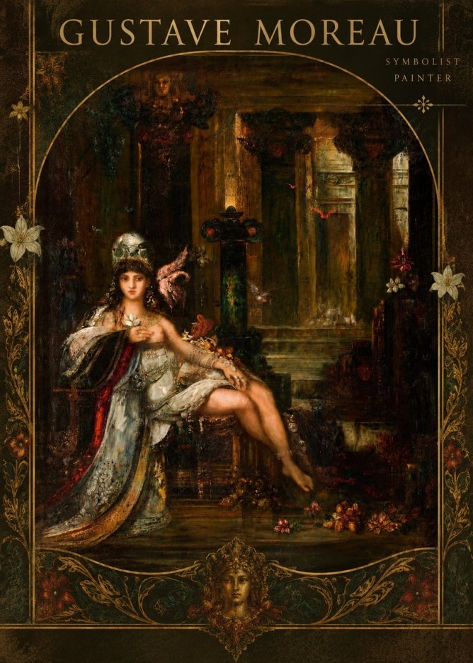 Gustave Moreau Salome III No6 - Affiche