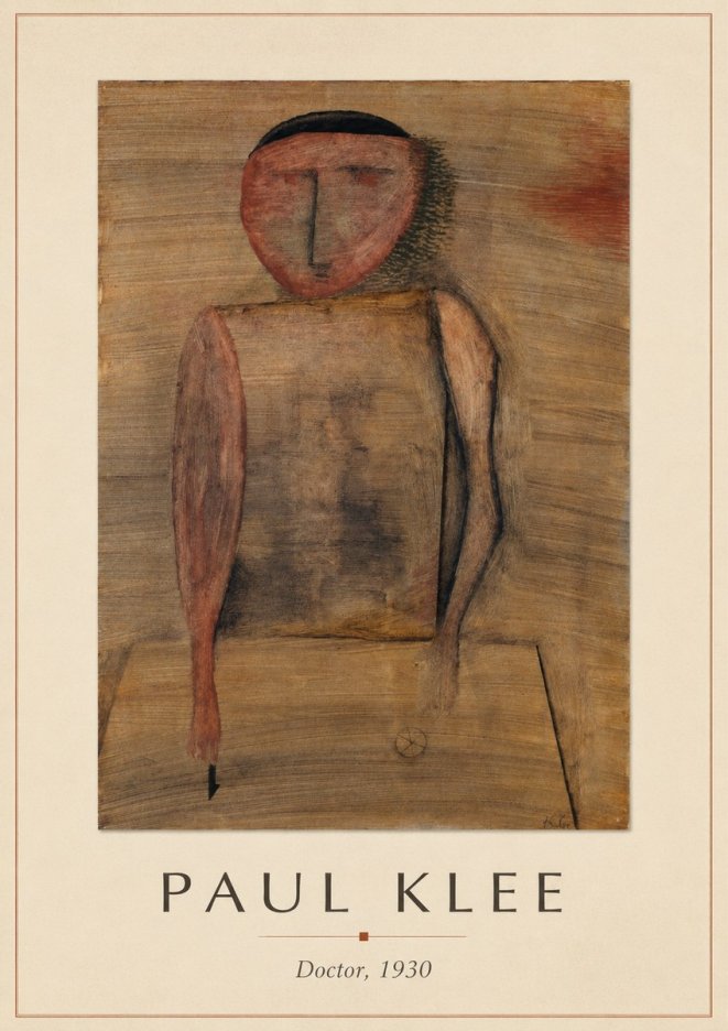 Paul Klee Doctor No5 - Affiche