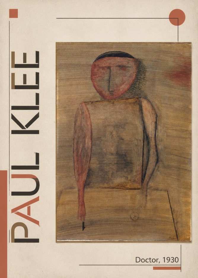 Paul Klee Doctor No6 - Affiche