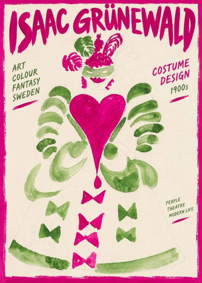 Isaac Grünewald Costume Design XVI No2 - Affiche