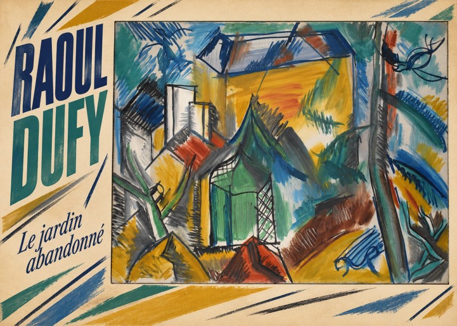 Raoul Dufy Le Jardin Abandonné No6 - Affiche