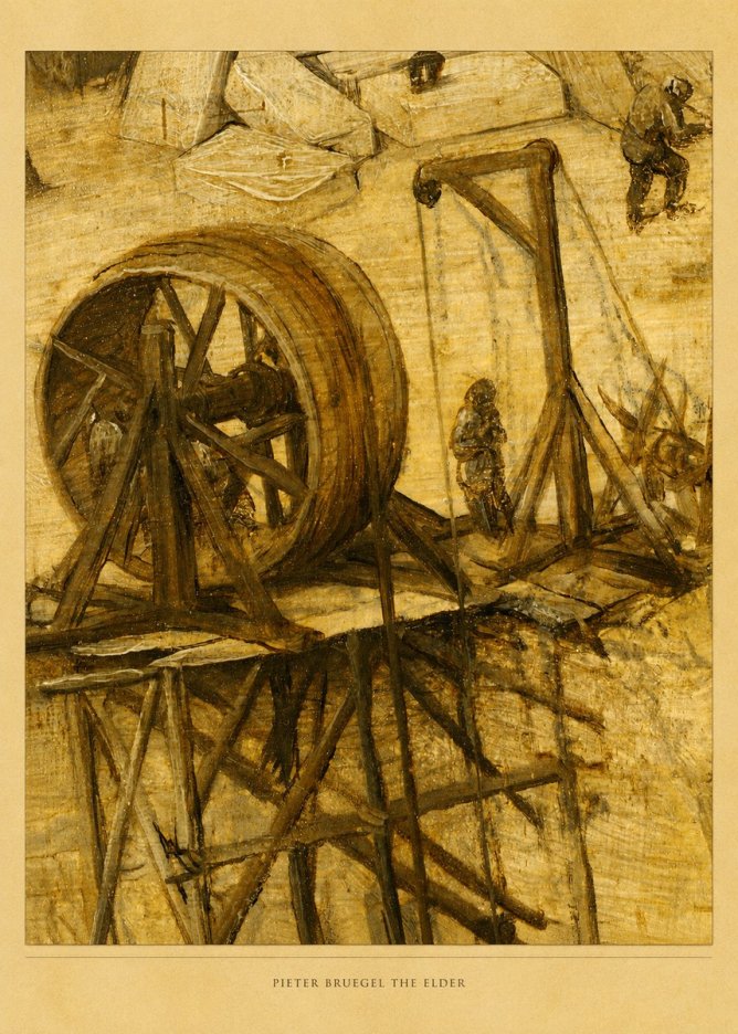 Pieter Bruegel The Tower of Babel XX No5 - Affiche