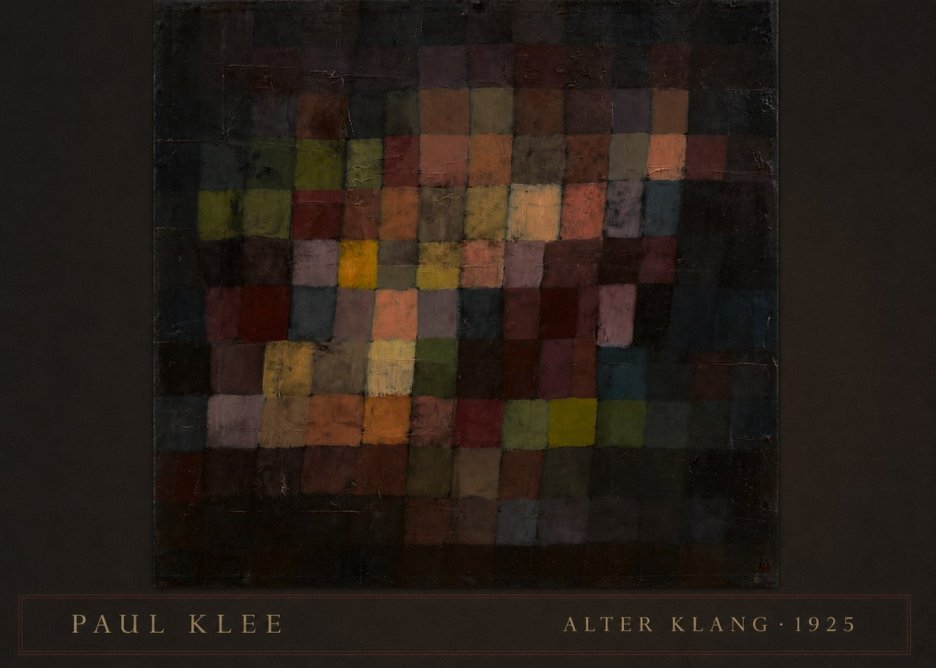 Paul Klee Alter Klang No4 - Affiche