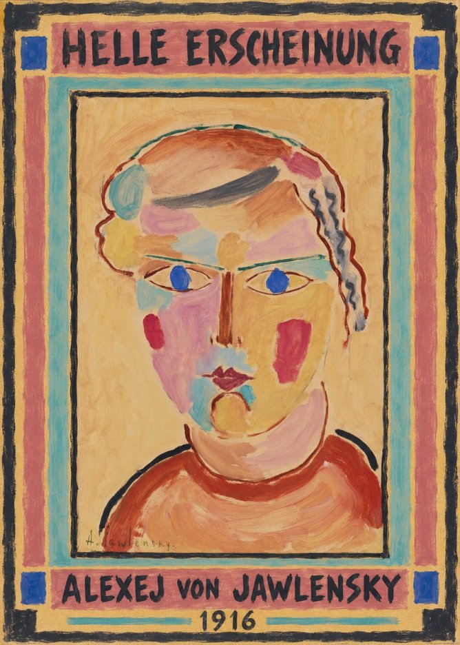 Alexej von Jawlensky Helle Erscheinung No4 - Affiche