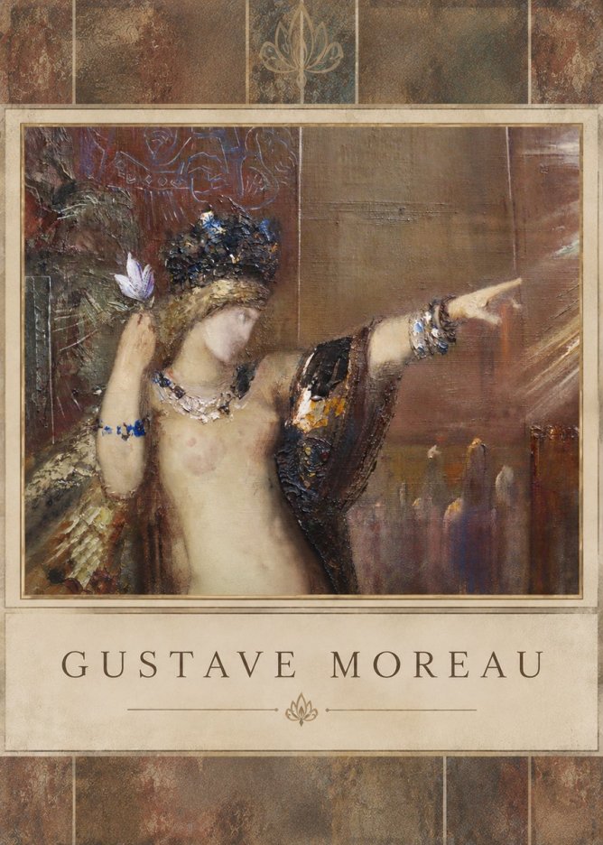 Gustave Moreau Salome IV No4 - Affiche