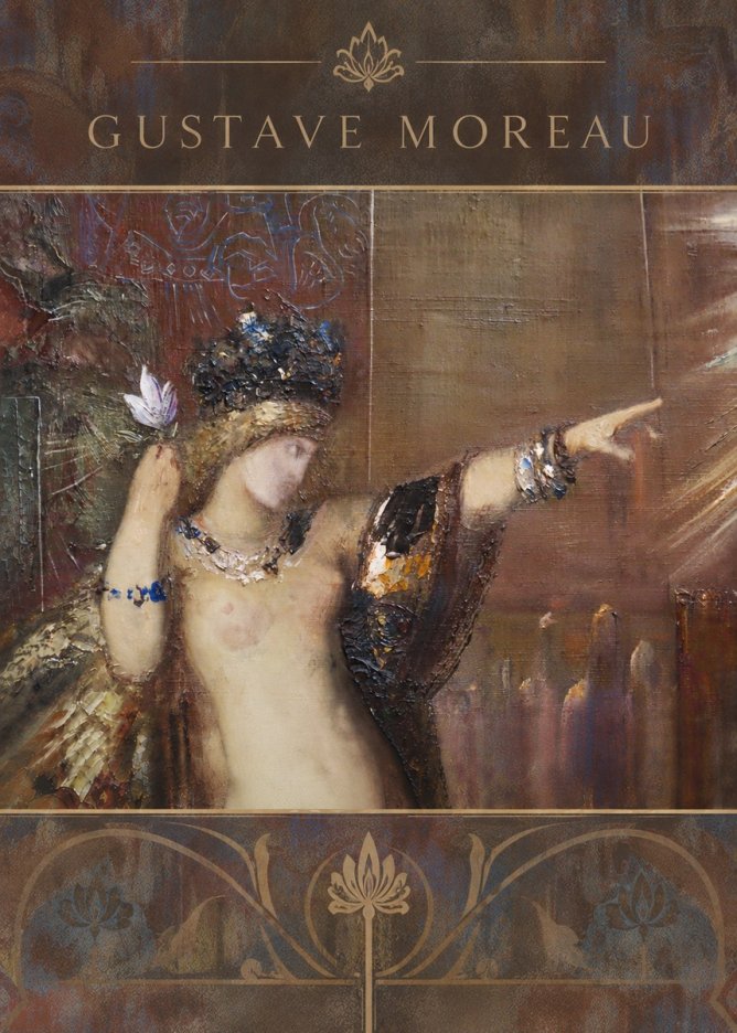 Gustave Moreau Salome IV No6 - Affiche