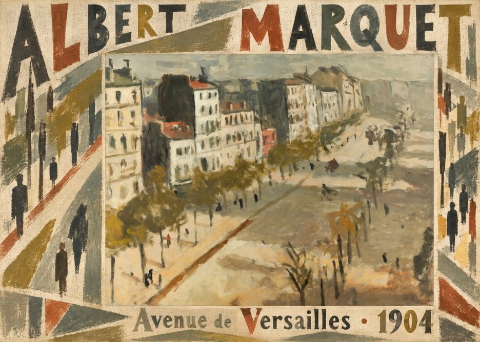 Albert Marquet Avenue De Versailles · 1904 No6 - Affiche