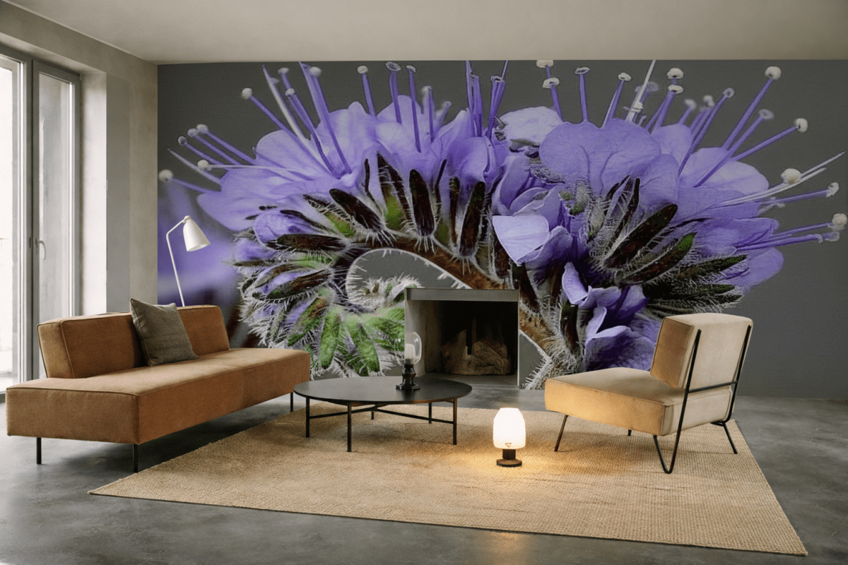 Frosted Petal Tranquility