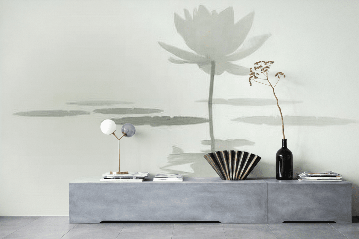 Mist Wrapped Lotus