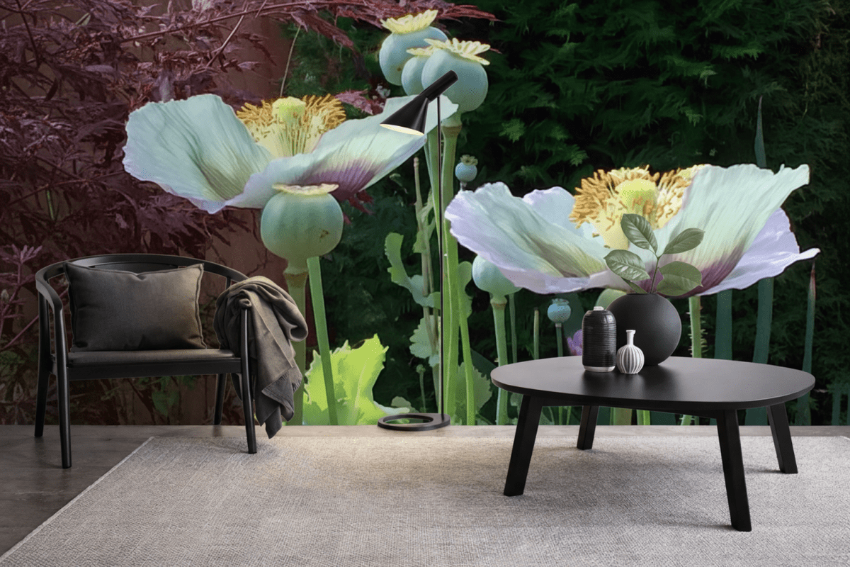 Whimsical Poppy Fields