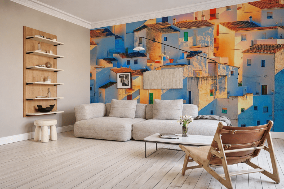 Sunlit Pueblo Canvas