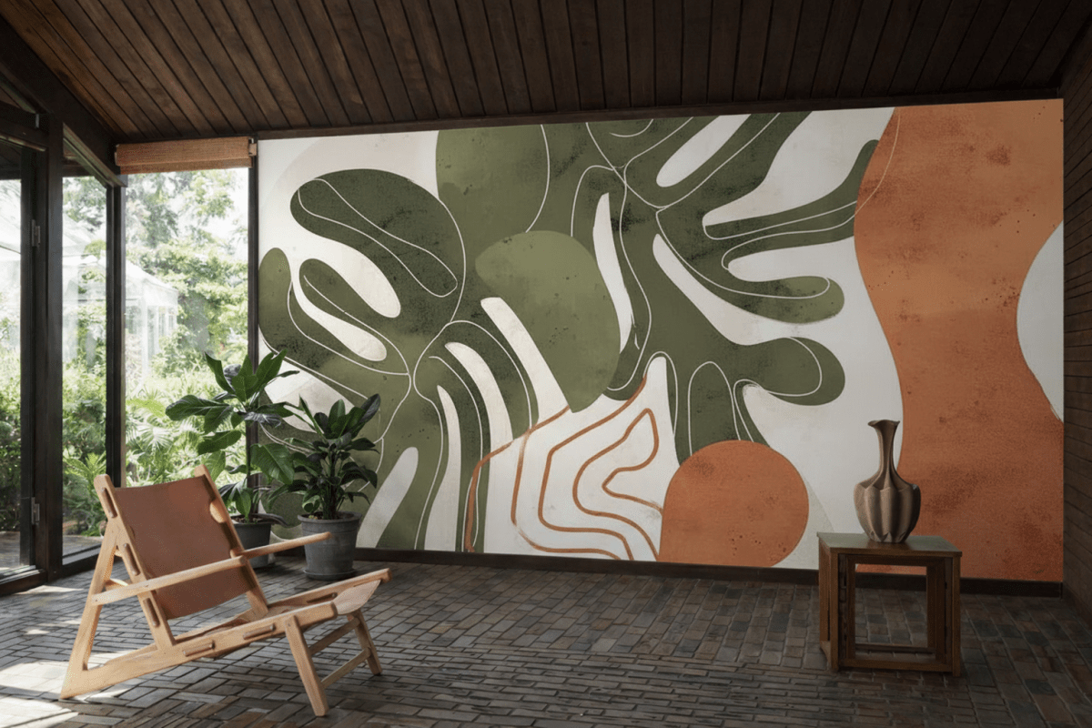 Tropical Monstera Dance