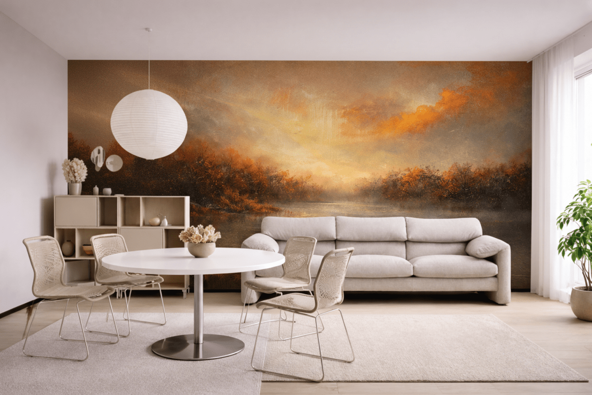 Twilight Reflective Waters