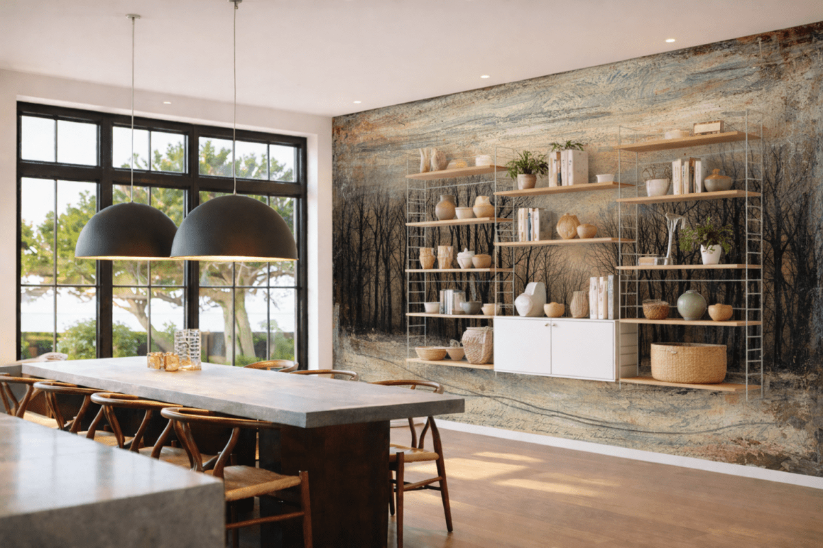 Frosted Woodland Veil