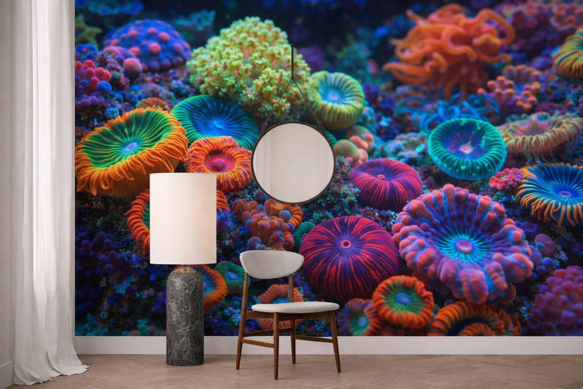 Vibrant Coral Garden