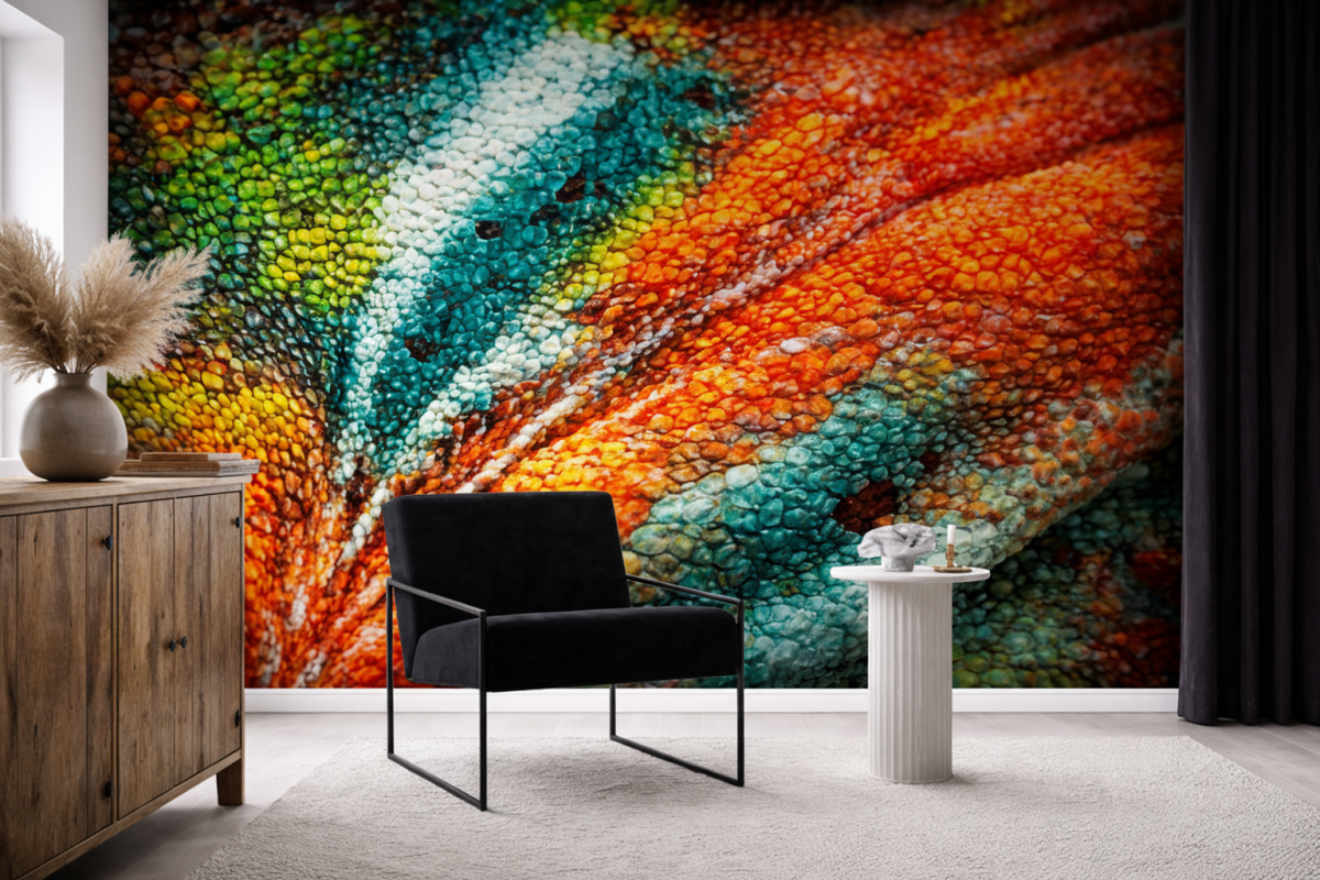 Iridescent Reptile Skin