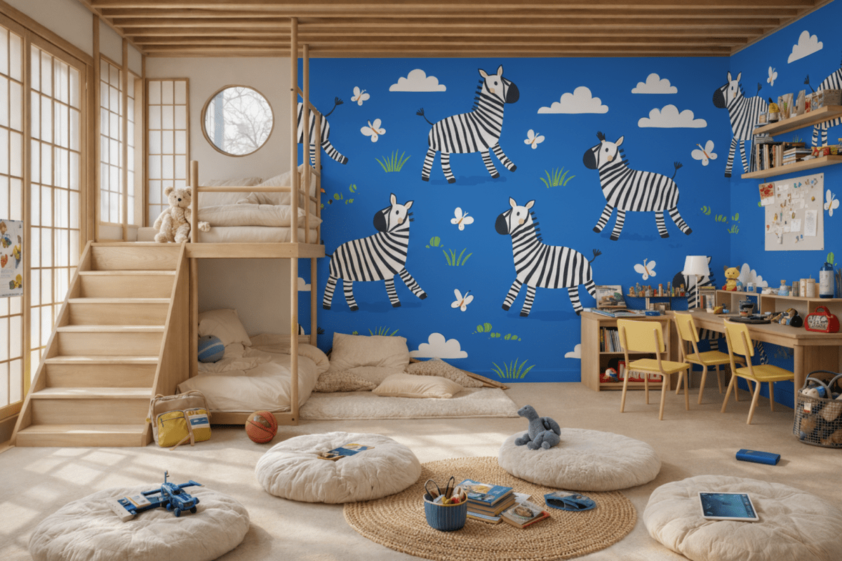 Zebra Dune Mural