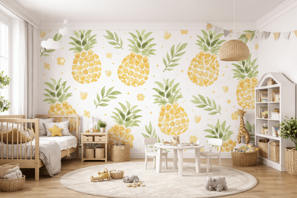 Tropical Pineapple Canvas