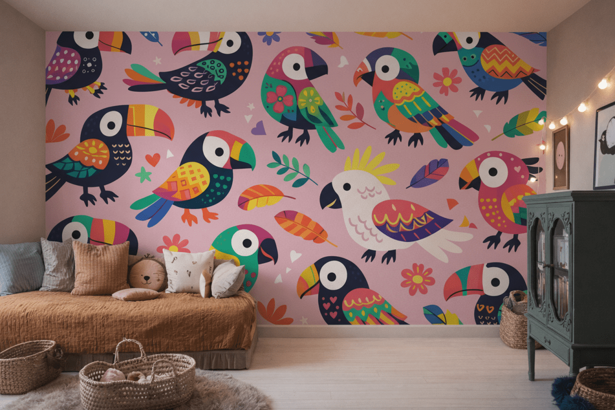 Tropical Feather Parade