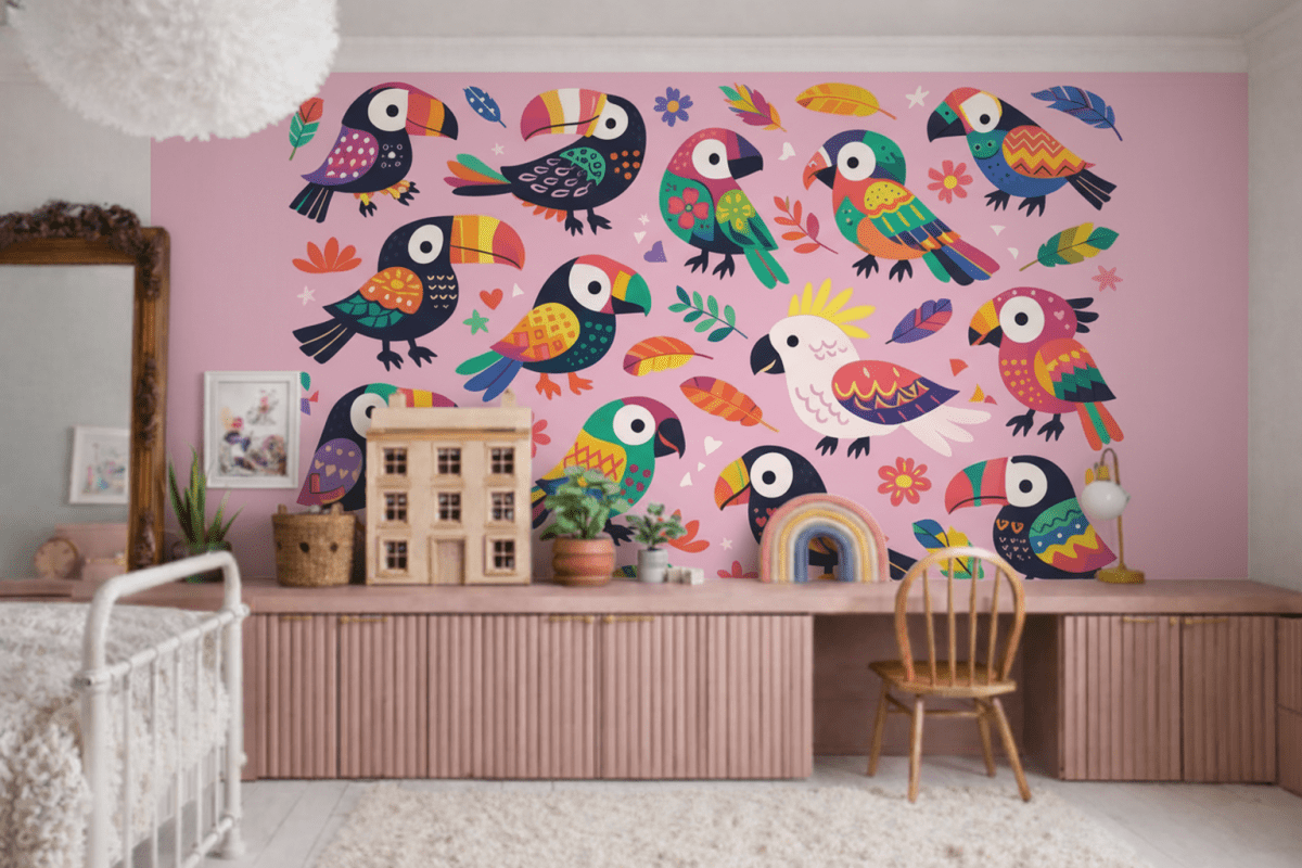 Tropical Feather Parade