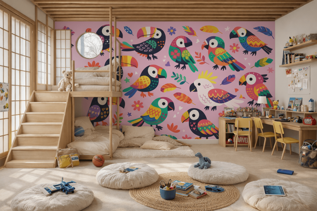 Tropical Feather Parade