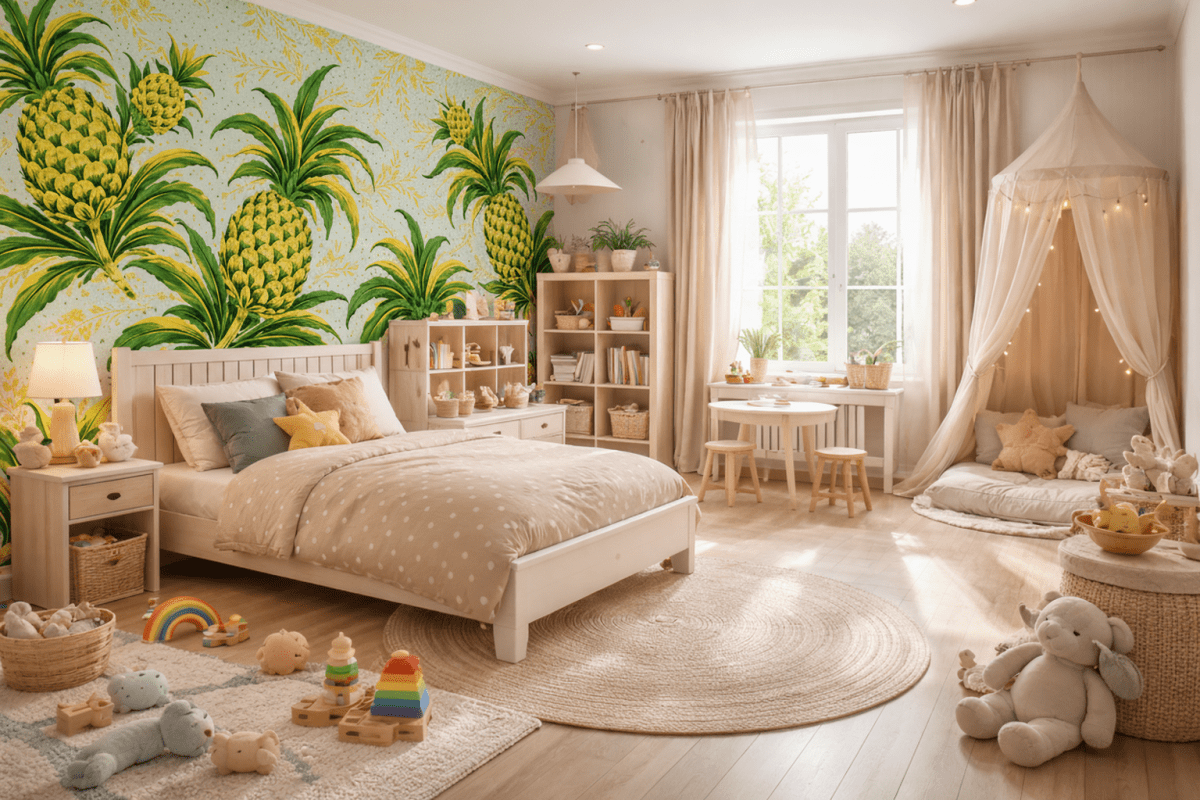 Tropical Pineapple Lattice