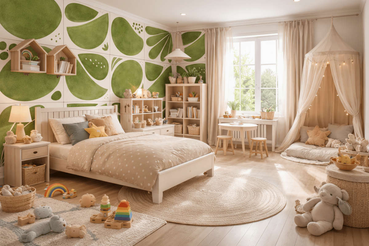 Verdant Palette Mural