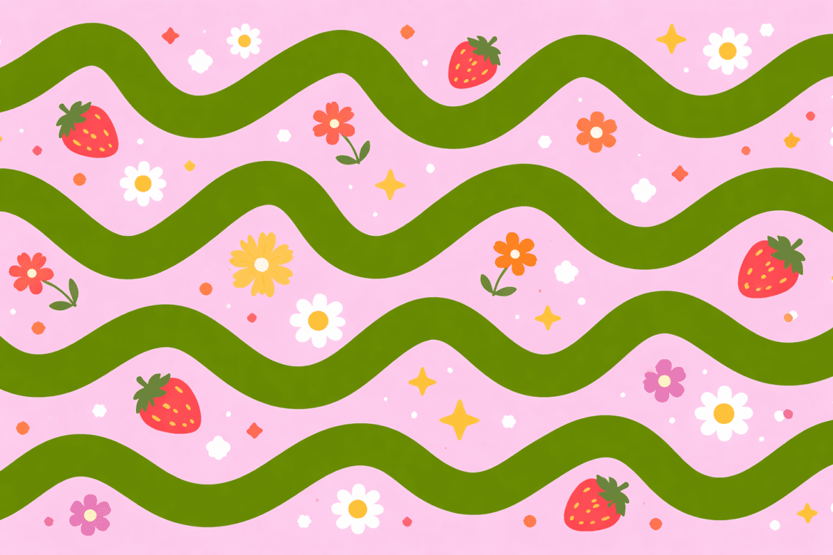 Strawberry Ripple Mosaic