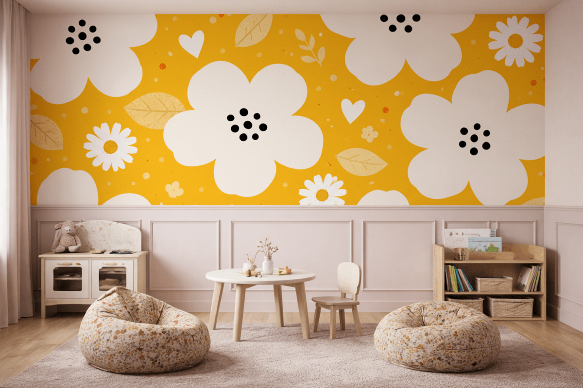 Sunny Blossom Tapestry